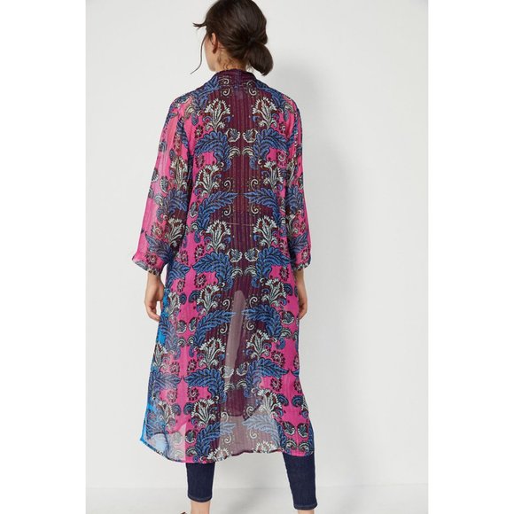Anthropologie Bl-nk London Alexandra Duster Kimono - Picture 3 of 8